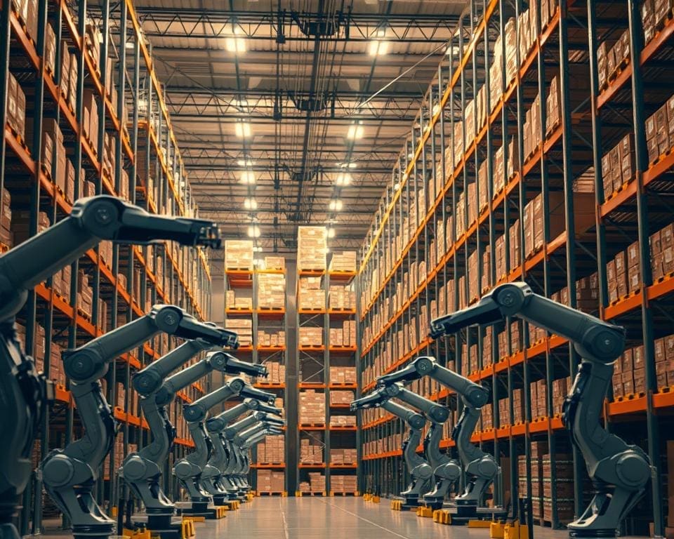 AI in warehouse robotics