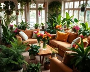 Gezelligheid creëren met planten en bloemen
