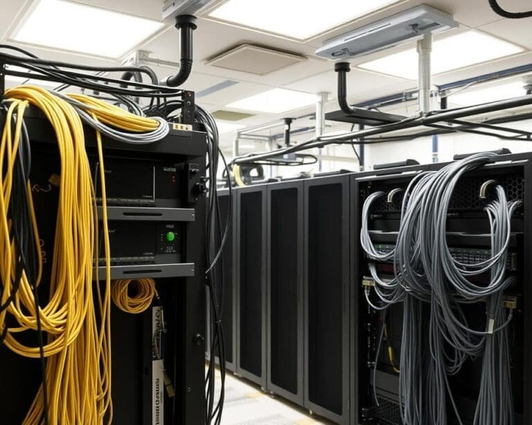 Kabelmanagementsystemen in server- en machinekamers