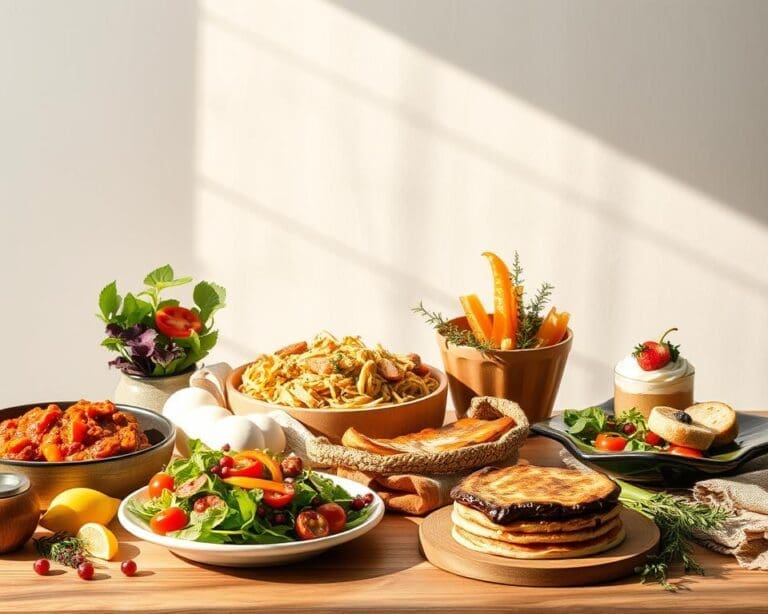 Nieuwe kookrecepten uitproberen