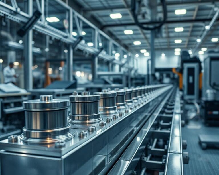 Trillingsdempers voor gevoelige productielijnen