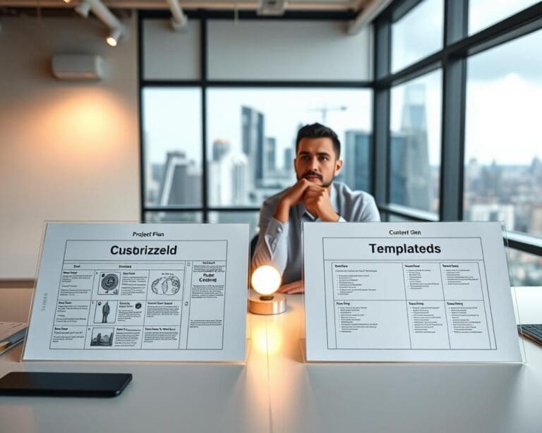 Wat zijn de verschillen tussen templates en maatwerk?