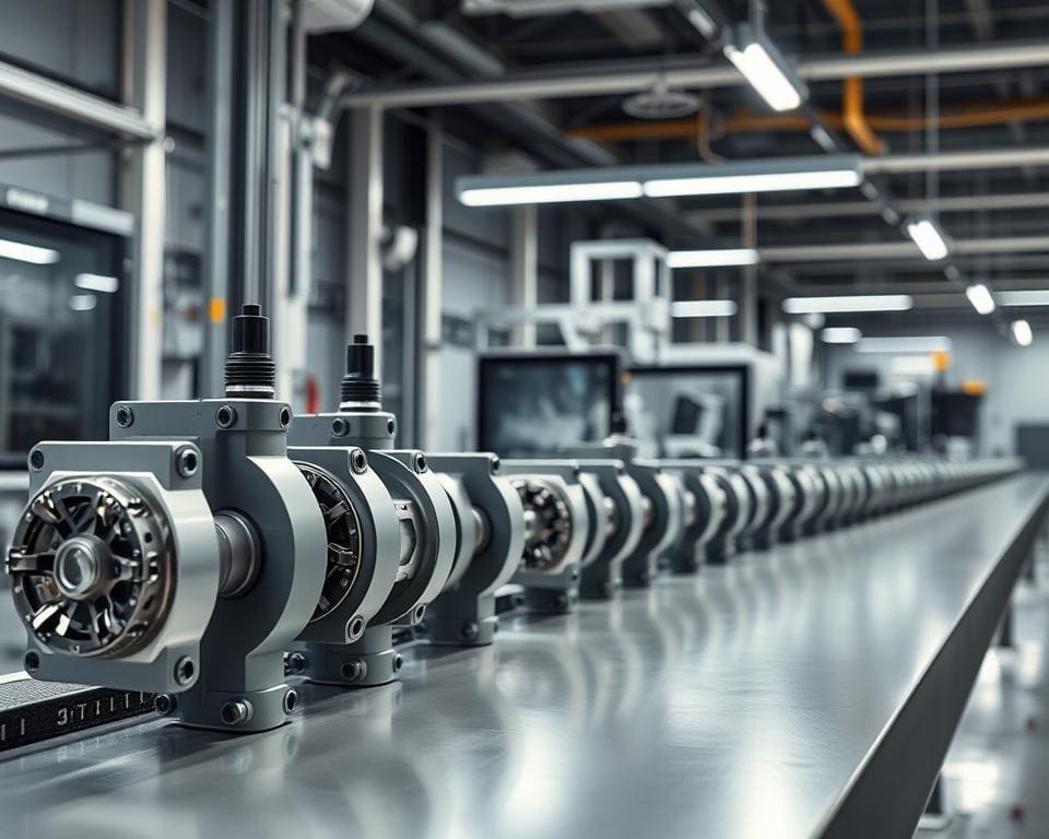 trillingsdempers gevoelige productielijnen