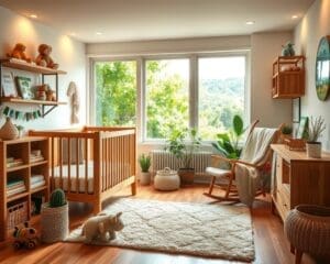 Hoe richt je een babykamer duurzaam in?