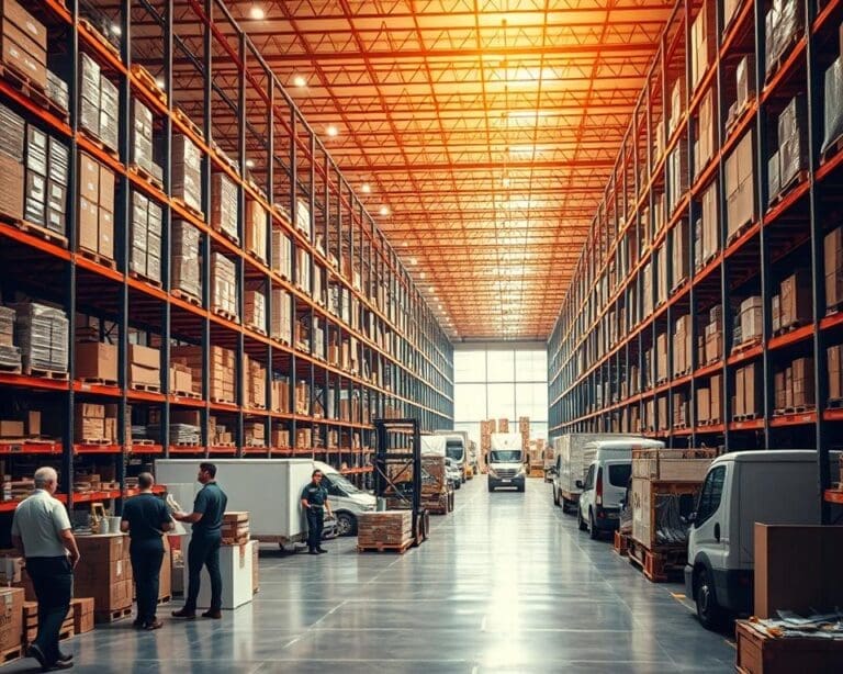 Logistieke diensten die bedrijven ontzorgen