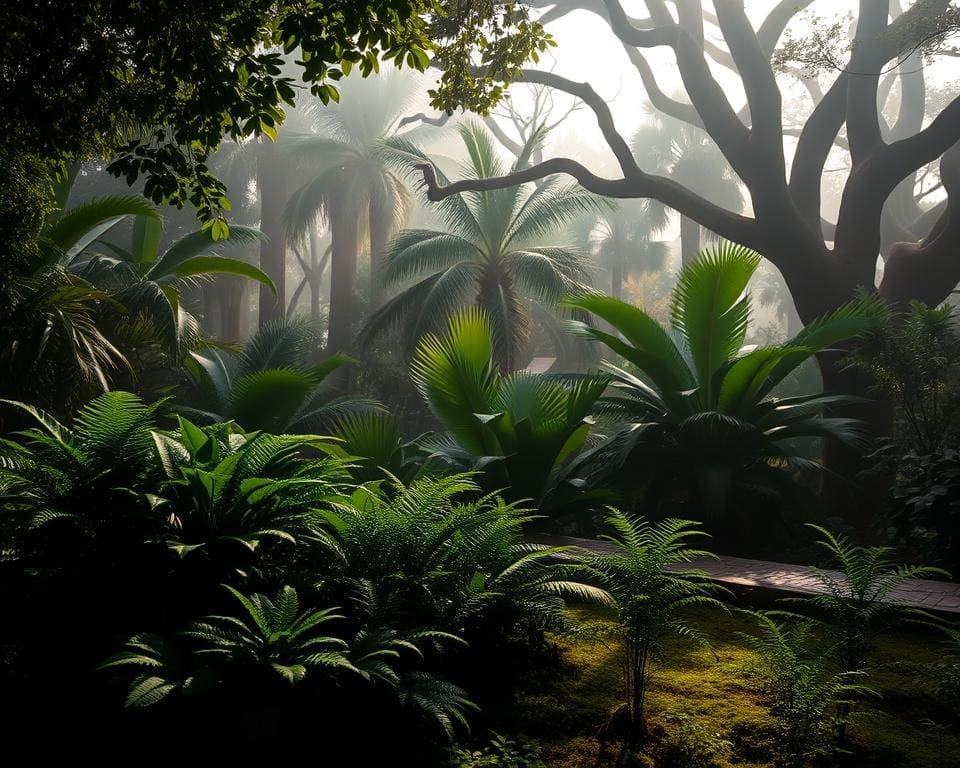 De beste plantencombinaties voor schaduwrijke plekken