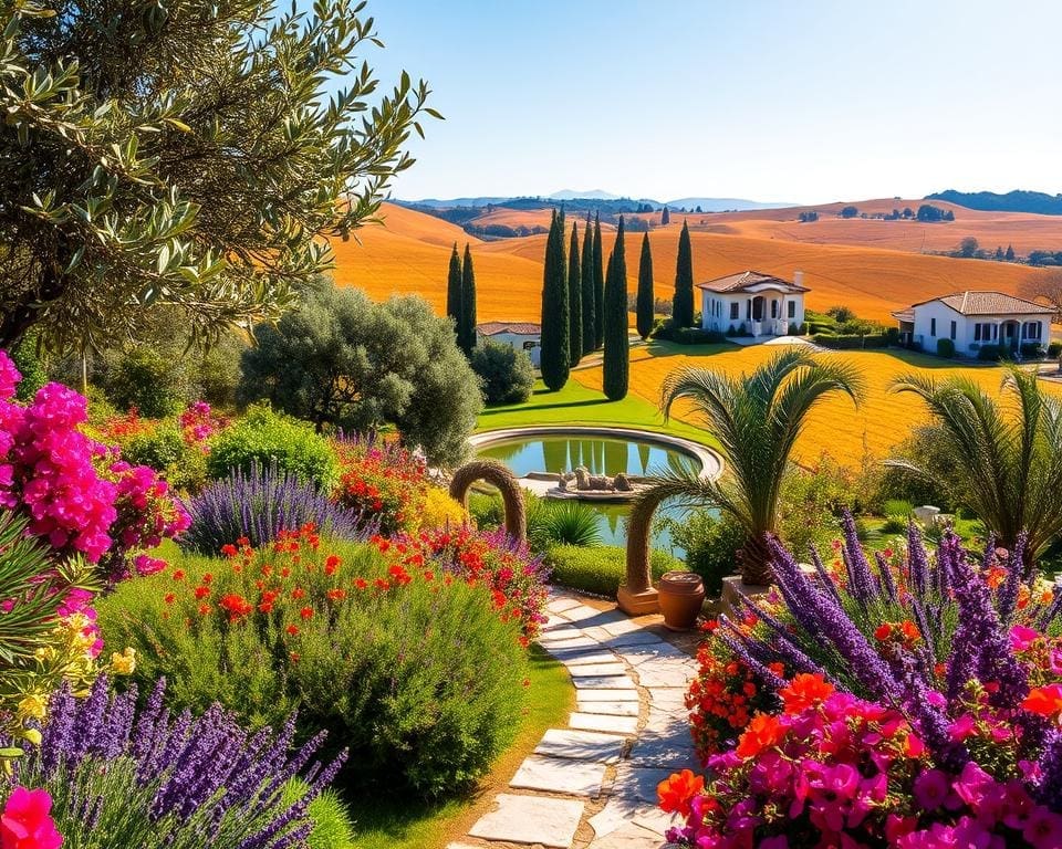 Inspiratie voor een mediterrane tuinstijl