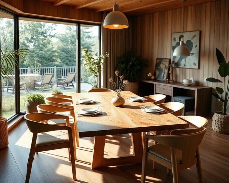 Waar koop je een duurzame eettafel?