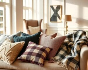Waar koop je stijlvolle kussens en plaids?