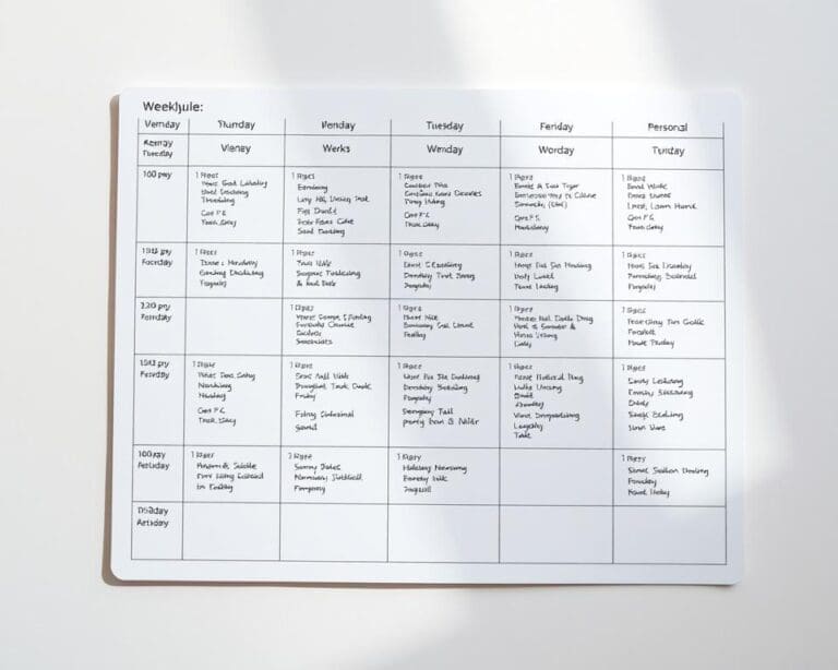 Hoe geef je je week meer structuur en rust?
