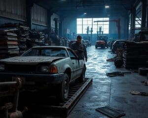 Hoe verloopt het proces van auto inleveren bij een RDW sloperij?