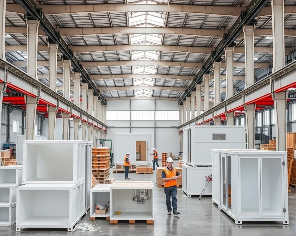 Wat zijn de voordelen van modulair bouwen in de industrie?