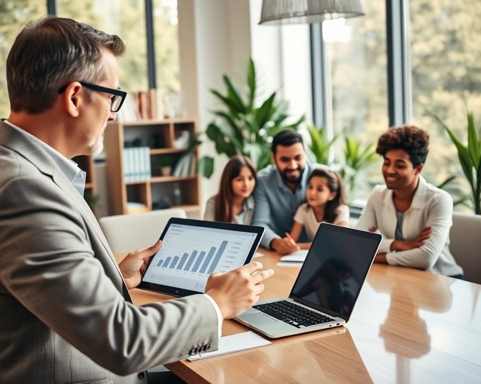 Hoe ondersteunt een financieel planner gezinnen?