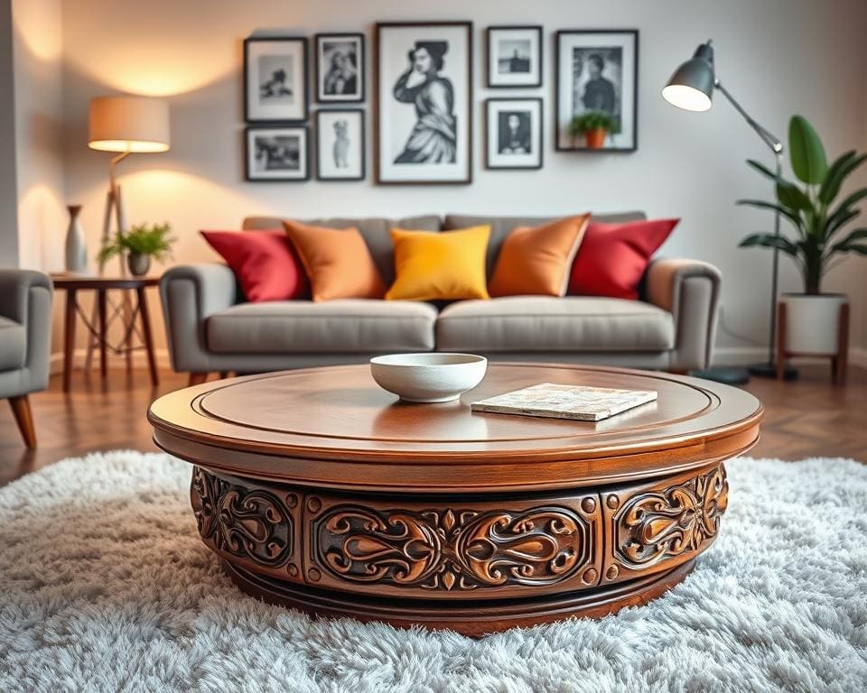 Waarom werkt een ronde salontafel zo goed?