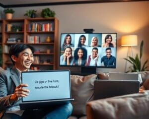 Wat doe je met vrienden tijdens een digitale meetup?