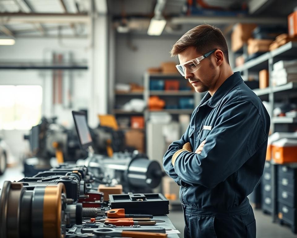 Wat doet een onderhoudsmonteur dagelijks?