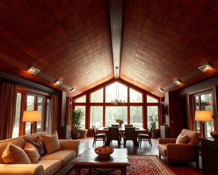 Wat maakt een houten plafond verrassend sfeervol?