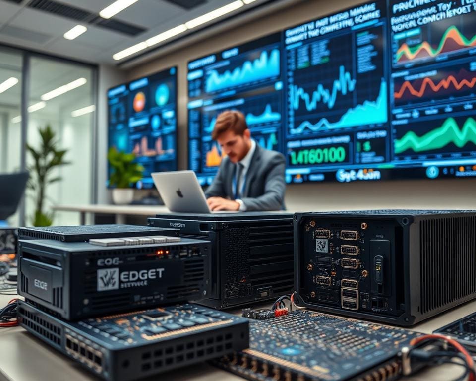 Wat zijn toepassingen van edge computing hardware?