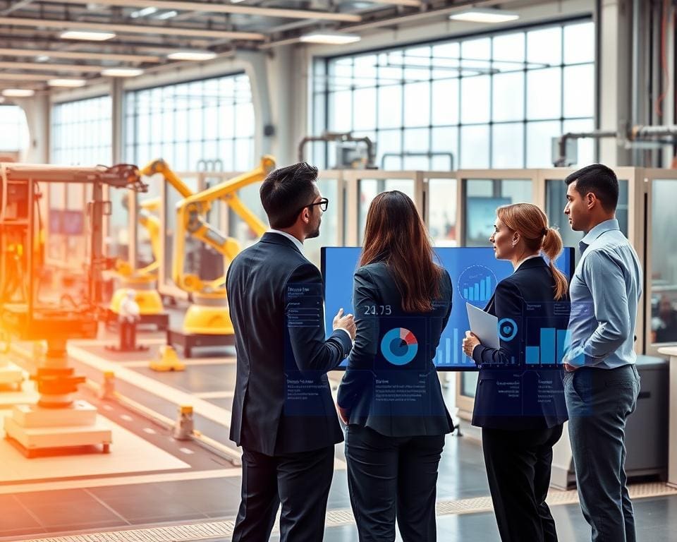 Digitalisering van bedrijfsprocessen in de industrie