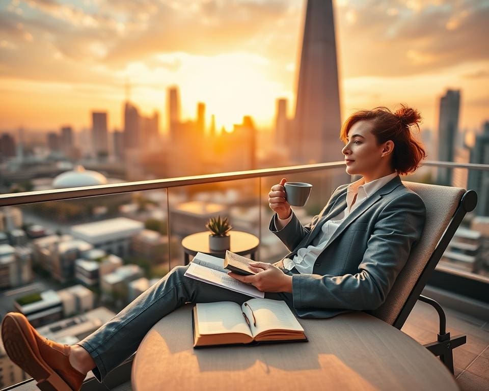 Hoe blijf je ontspannen in een druk leven?