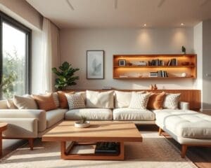 Hoe combineer je modern design met een warme sfeer?