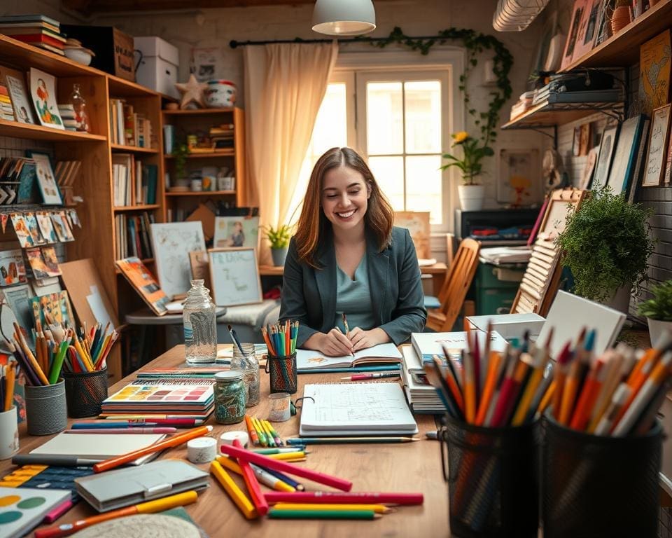 Hoe stimuleer je creativiteit met kleine projecten?