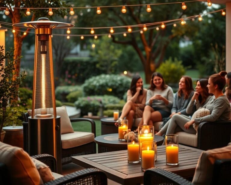 Hoe verleng je het buitenseizoen met buitenverwarming?