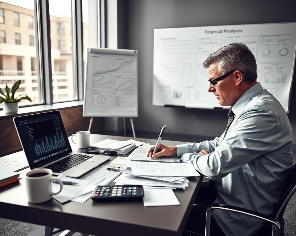 Wat doet een financieel analist voor bedrijven?