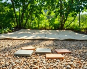 Wat is de beste ondergrond voor tuintegels?