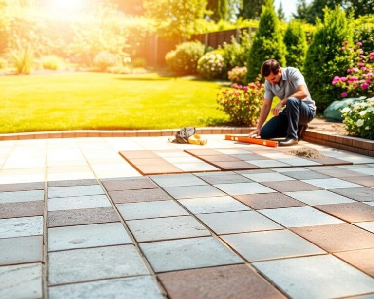 Wat kost het bestraten van een tuin per m²?