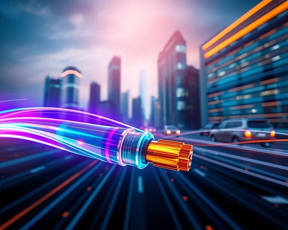 Wat maakt glasvezelinternet sneller dan kabel?