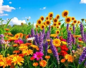 Wat zijn populaire bloemen voor borders?