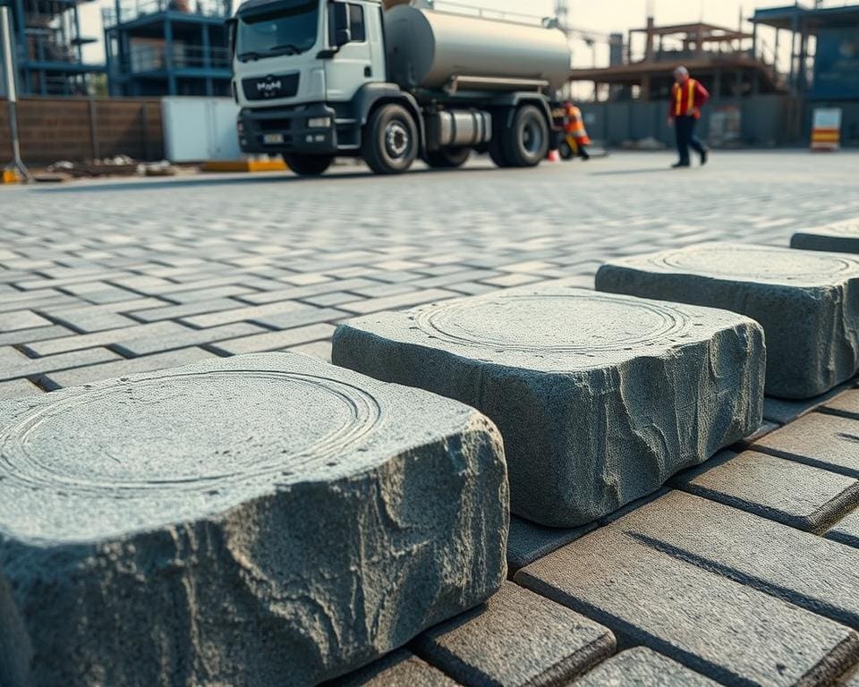 Welke bestrating is geschikt voor zware belasting?