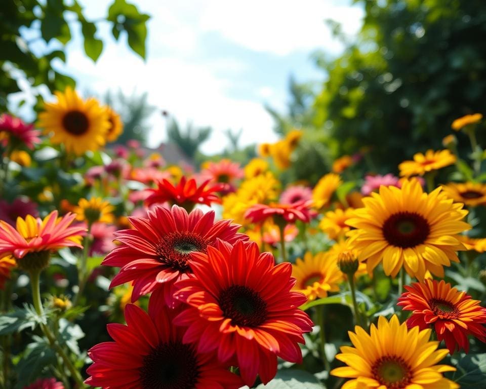 Welke bloemen bloeien het langst in de zomer?