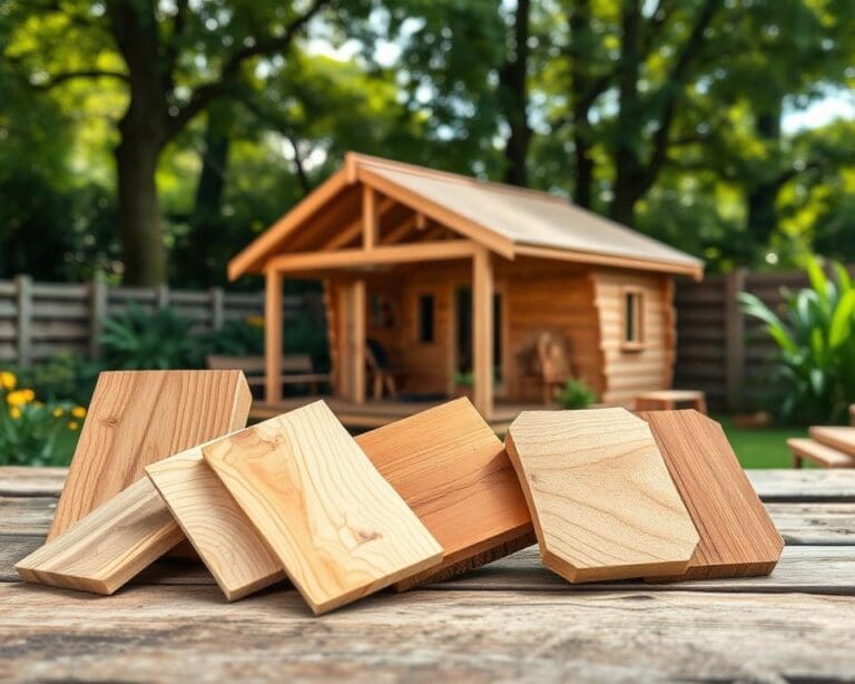 Welke houtsoorten zijn geschikt voor een tuinhuis?