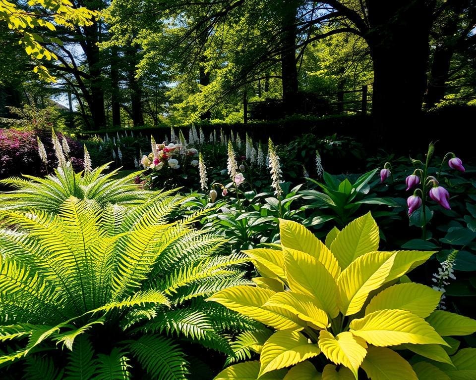Welke planten zijn geschikt voor schaduwrijke tuinen?