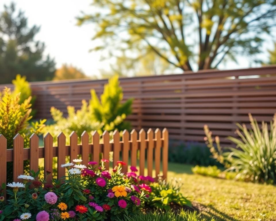 Welke schutting past bij je tuinontwerp?