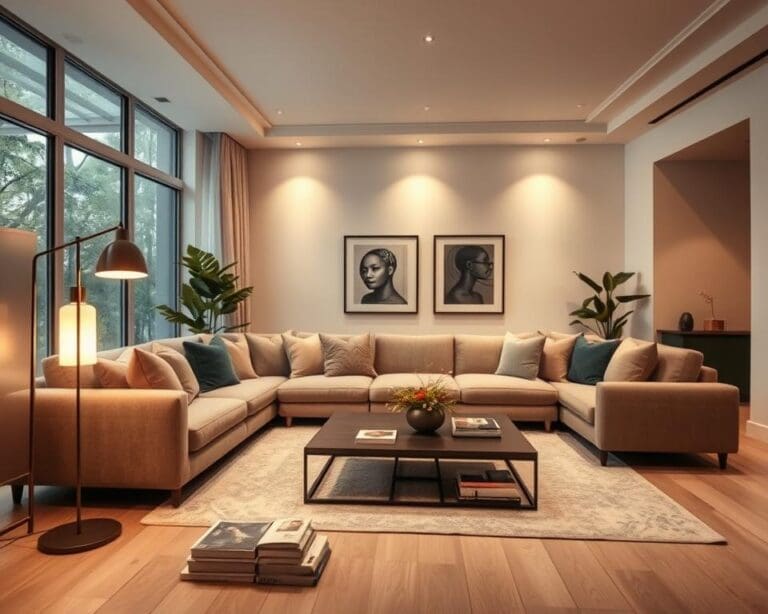 Welke verlichting past bij een moderne woonkamer?