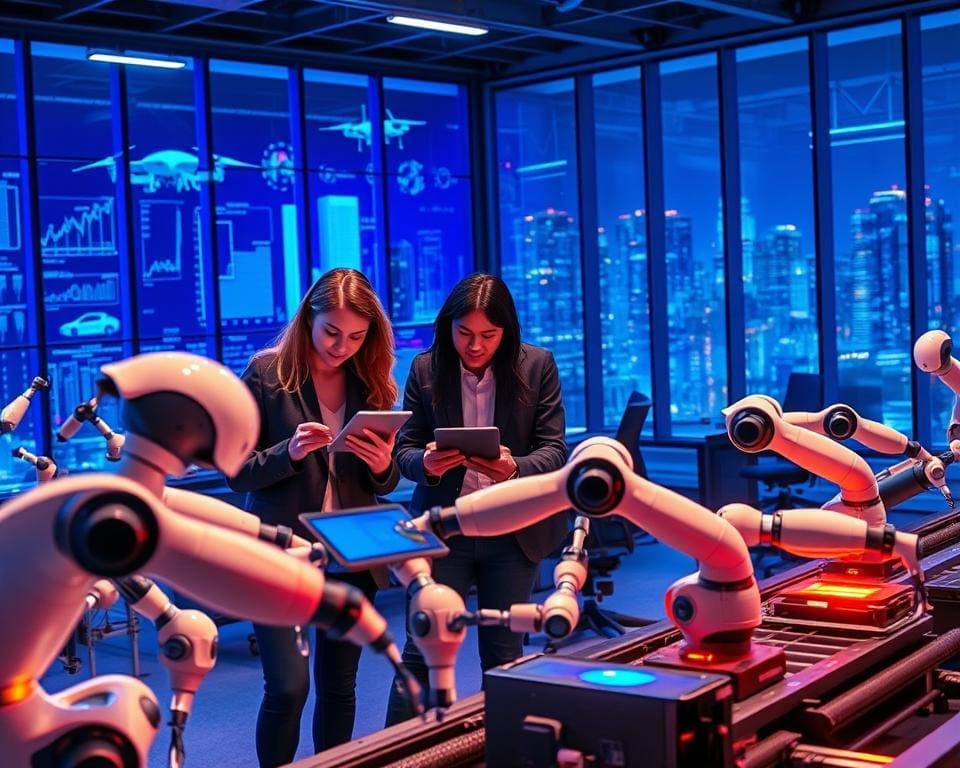 Banen in automatisering en robotica