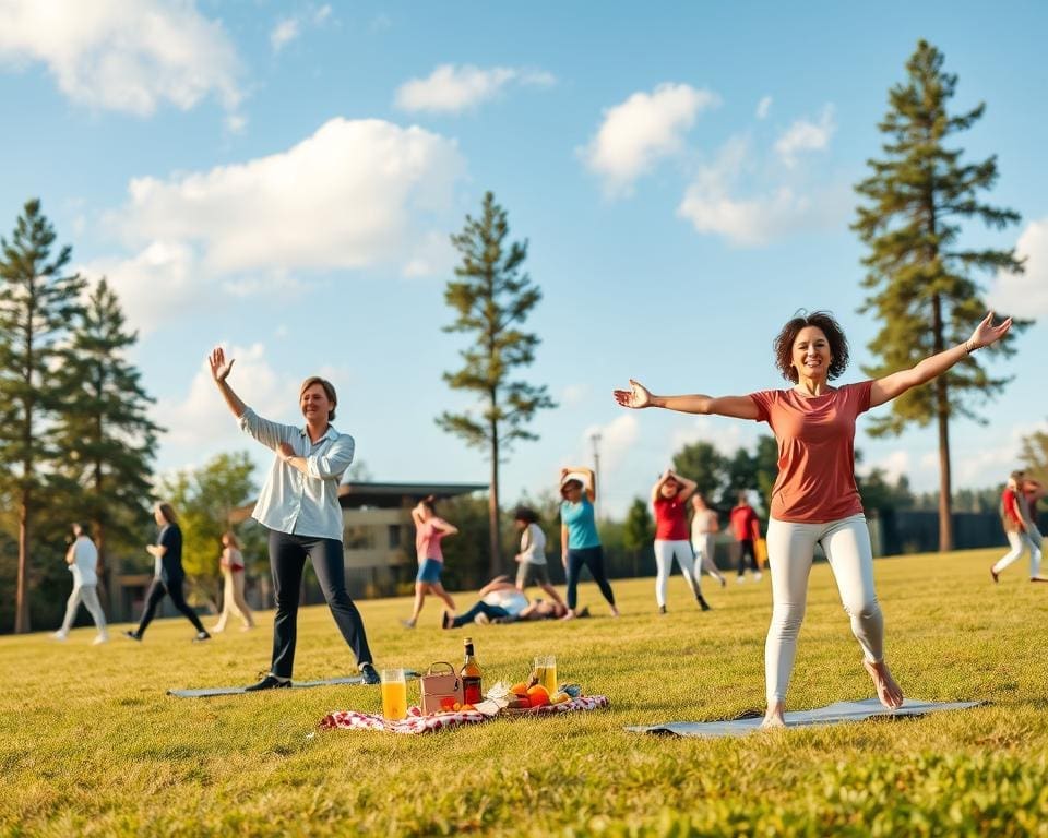 Hoe blijf je actief op een ontspannen manier?