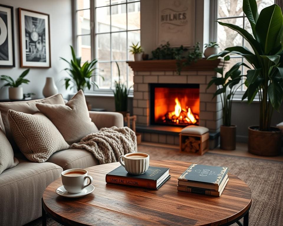 Hoe richt je een woonkamer gezellig in?