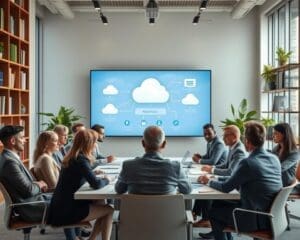 Hoe werkt cloudopslag binnen bedrijven?