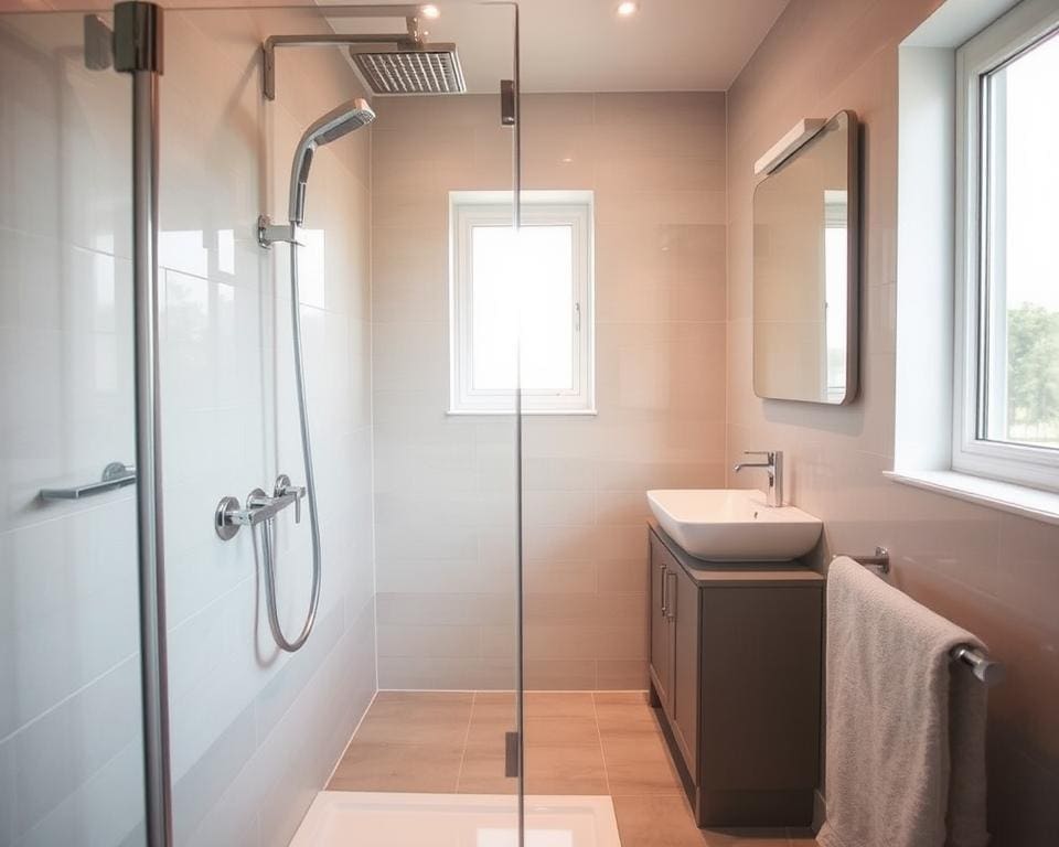 Is een inloopdouche geschikt voor kleine badkamers?