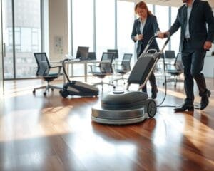 Vloeronderhoud voor kantoren, winkels en industriële ruimtes