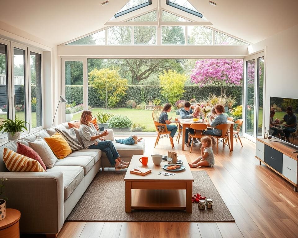 Wat maakt een aanbouw interessant voor gezinnen?