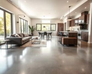 Wat maakt een gietvloer populair in moderne huizen?