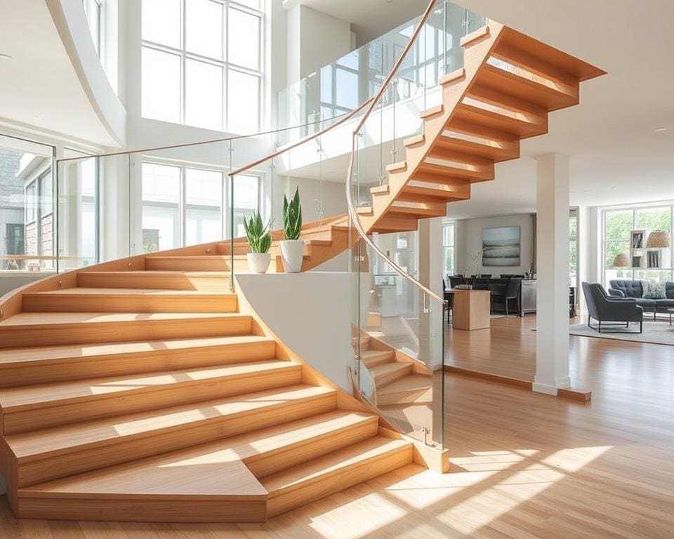 Wat maakt een open trap een blikvanger?