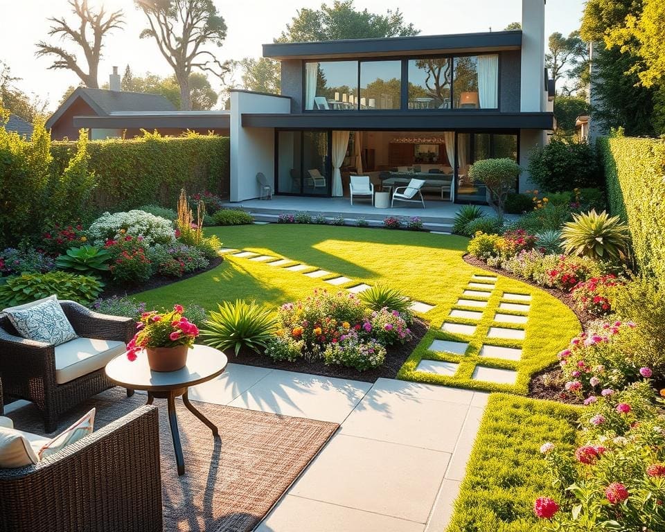 Wat maakt een tuin het verlengstuk van je woning?