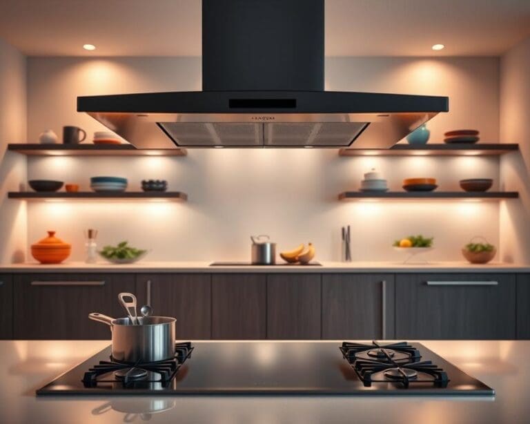 Welke afzuigkap werkt stil in open keukens?