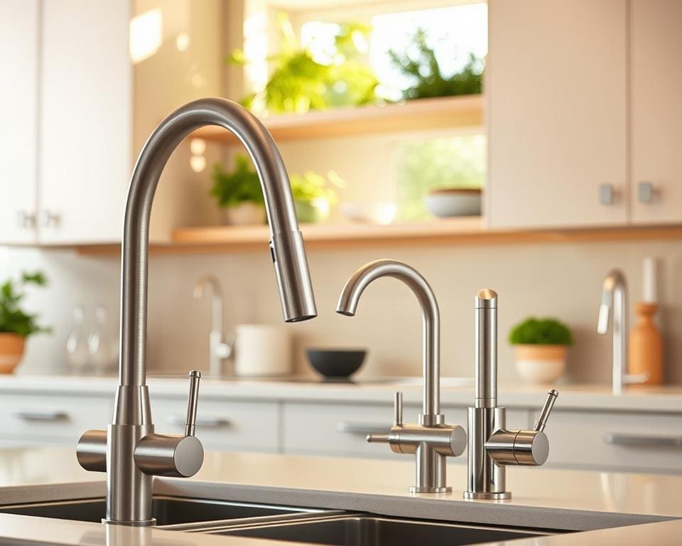 Welke keukenkranen besparen water?